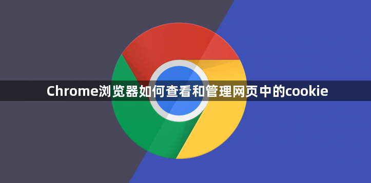 Chrome浏览器如何查看和管理网页中的cookie1