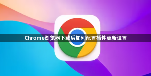 Chrome浏览器下载后如何配置插件更新设置1