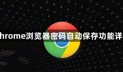 Chrome浏览器密码自动保存功能详解1