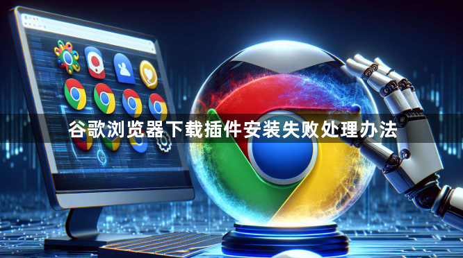 谷歌浏览器下载插件安装失败处理办法1