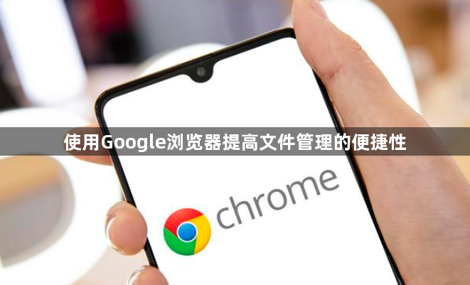 使用Google浏览器提高文件管理的便捷性1