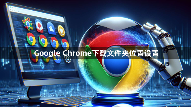 Google Chrome下载文件夹位置设置1