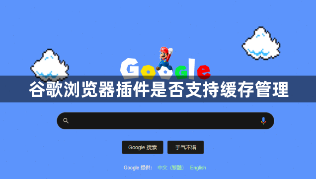 谷歌浏览器插件是否支持缓存管理1